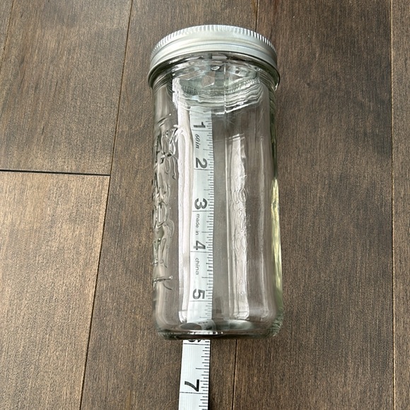 Today is a Good Day Glass Mason Jar Drink Holder, Farmhouse Decor, Drinkware - Picture 5 of 5